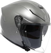 Casco Moto Jet K5 Jet Evo  AGV E2206 -Mono Matt Luna Grey - Trueriders Stock